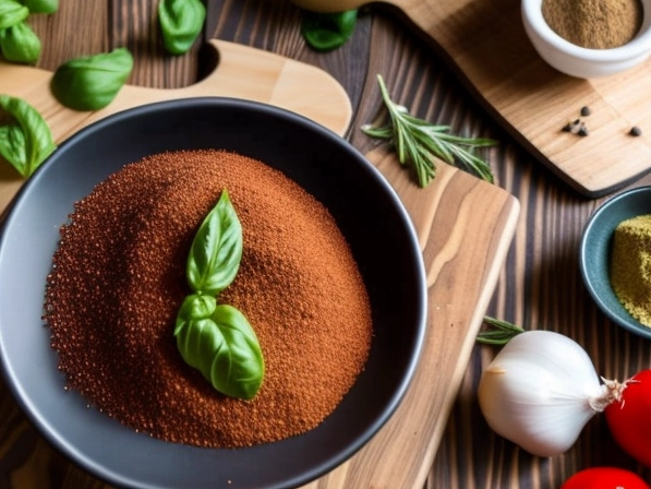 A simple yet classic homemade Italian seasoning blend. Mix together dried oregano, dried basil, dried thyme, dried rosemary, garlic powder, onion powder, salt, and black pepper in a small bowl. Adjust the amount of each spice to suit your taste preferences. Once mixed, store in an airtight container and use as desired in your favorite Italian recipes such as pasta or pizza sauce, meat dishes, or sautéed vegetables.