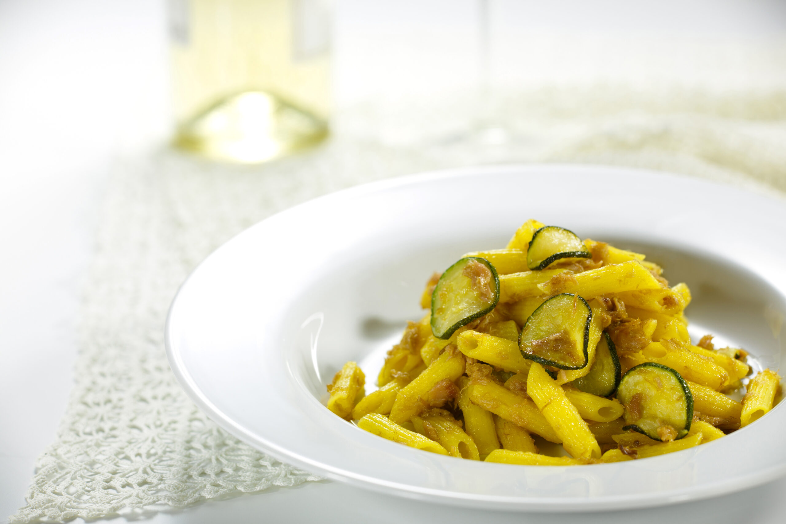 101 - penne s tunakem a cuketou